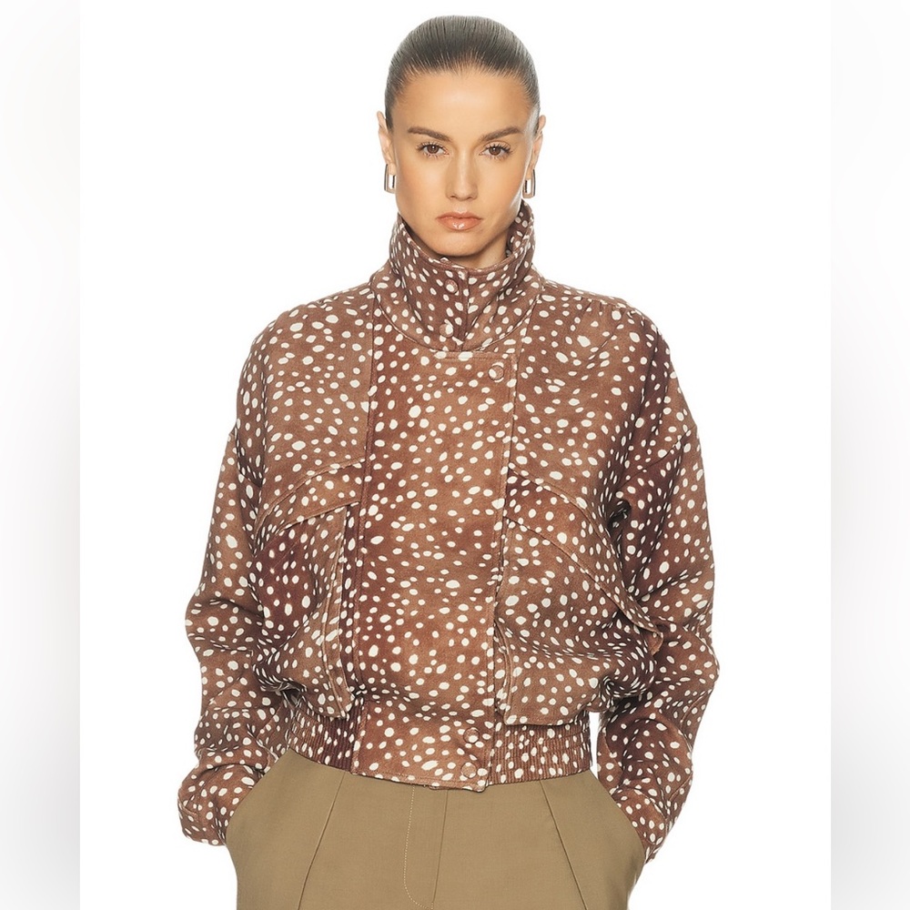 SRG - Blake Jacket in Fawn Print